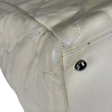 Chanel Beige Quilted Leather  Chain Shoulder Bag 2008