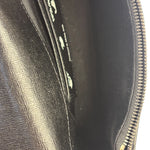 Off-White Black/White Leather Binder Clip Crossbody Bag