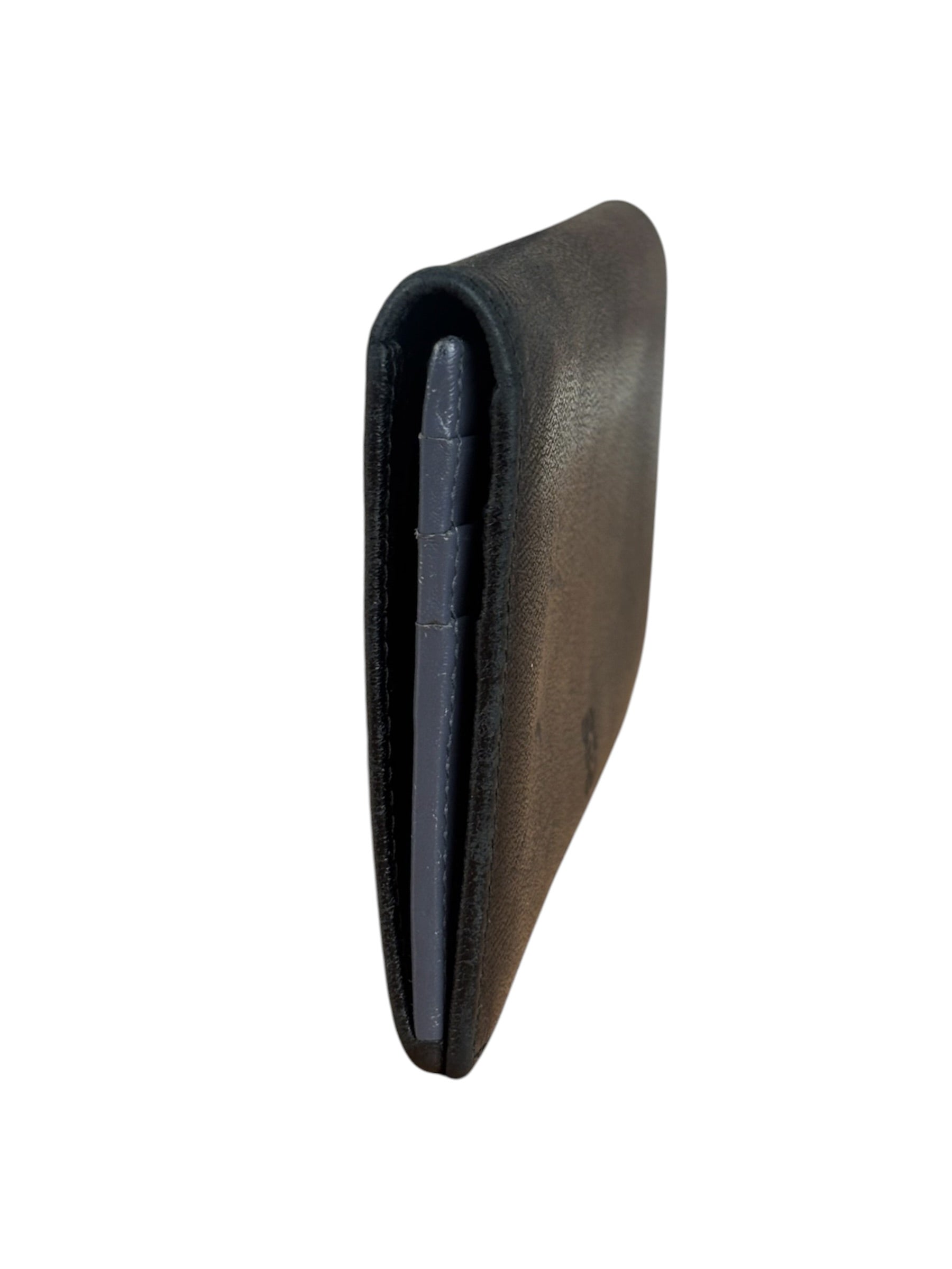 Loewe Bicolor Leather Puzzle Long Horizontal Bifold Wallet