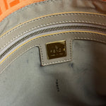 Fendi Zucchino Mamma Baguette Shoulder Bag