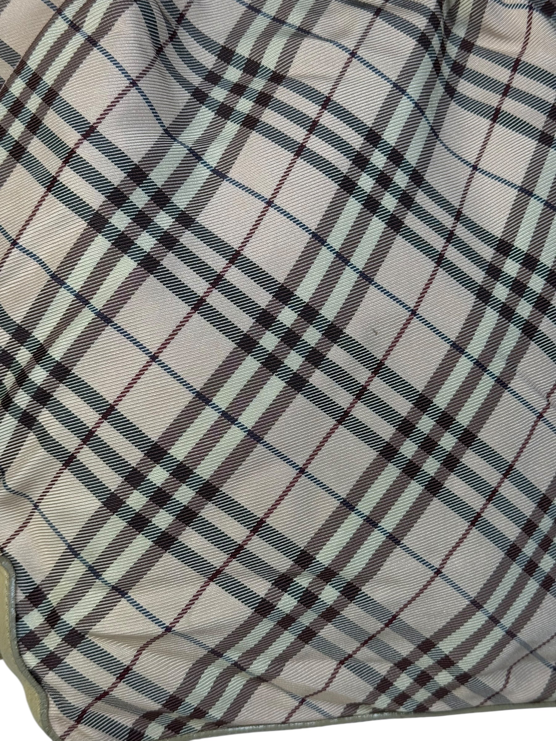 Burberry Blue Label Check Tote