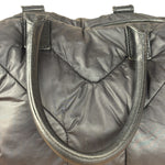 YSL Vintage Black Nylon Top Handle Bag