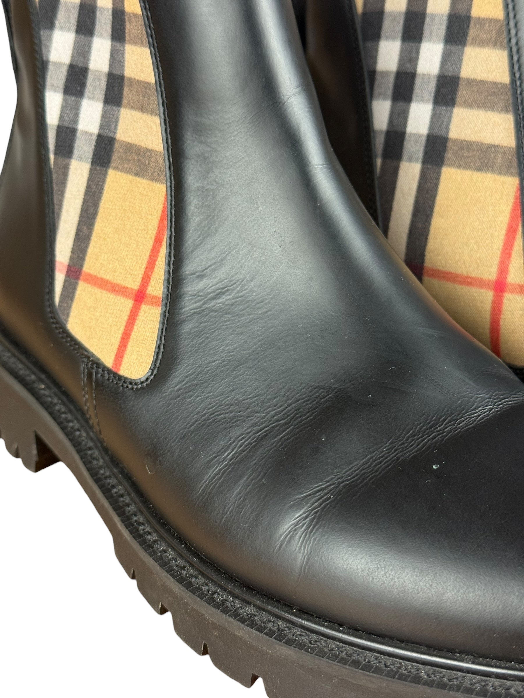 Burberry Nova Check Rubber Boots
