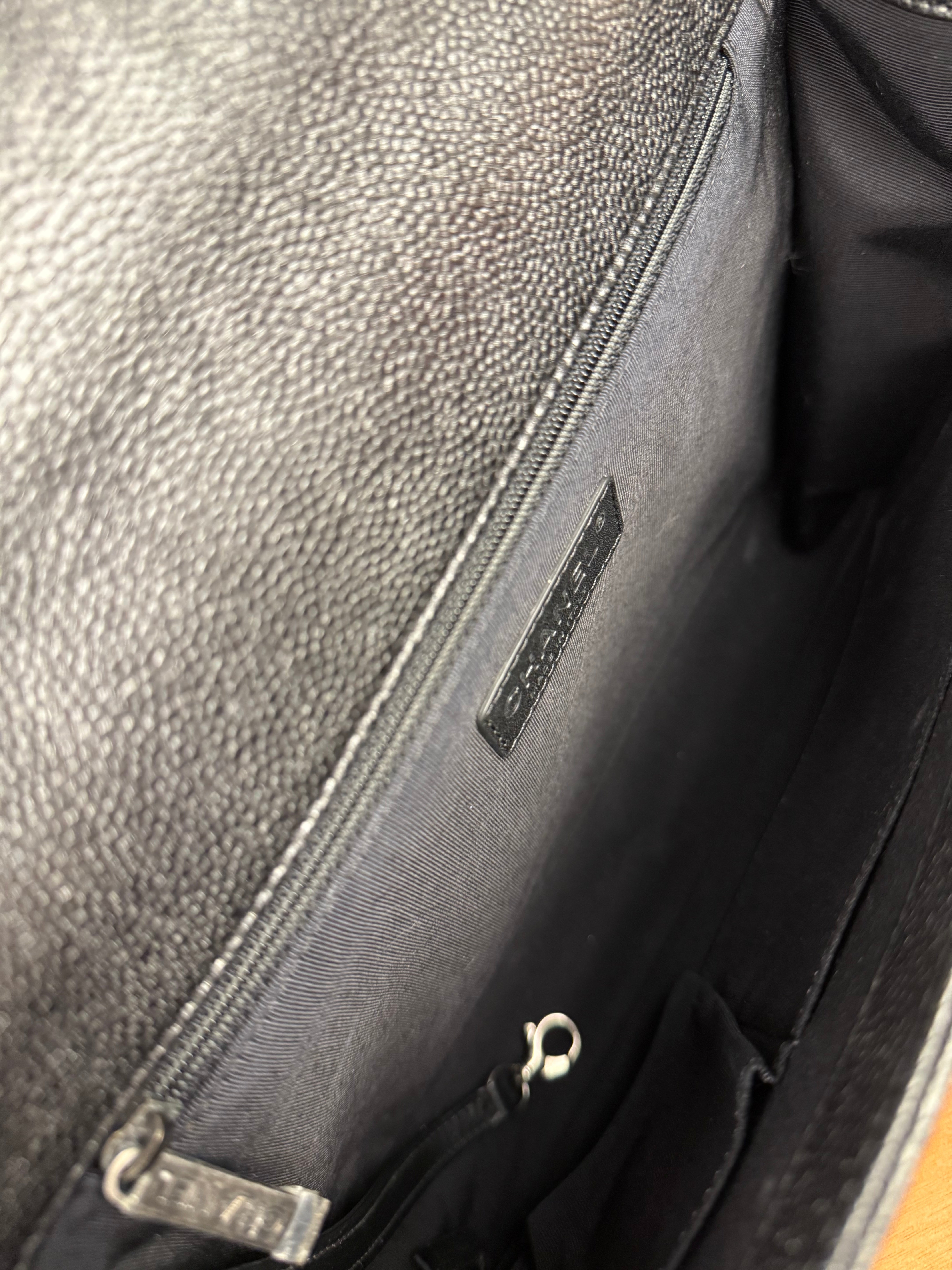 Chanel MultiColor Quilted Tweed Boy Bag