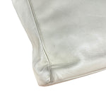 Prada Leather Tote Bag Beige/Ivory