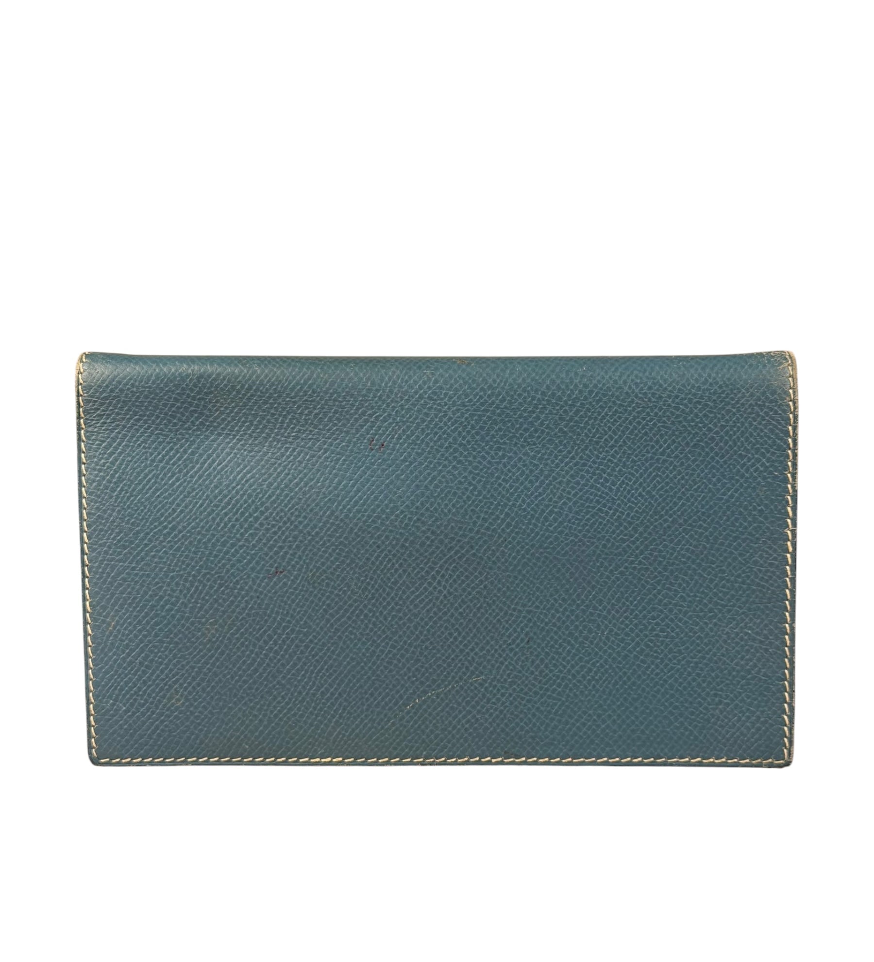Hermes Blue Gene Leather Epson Agenda Cover