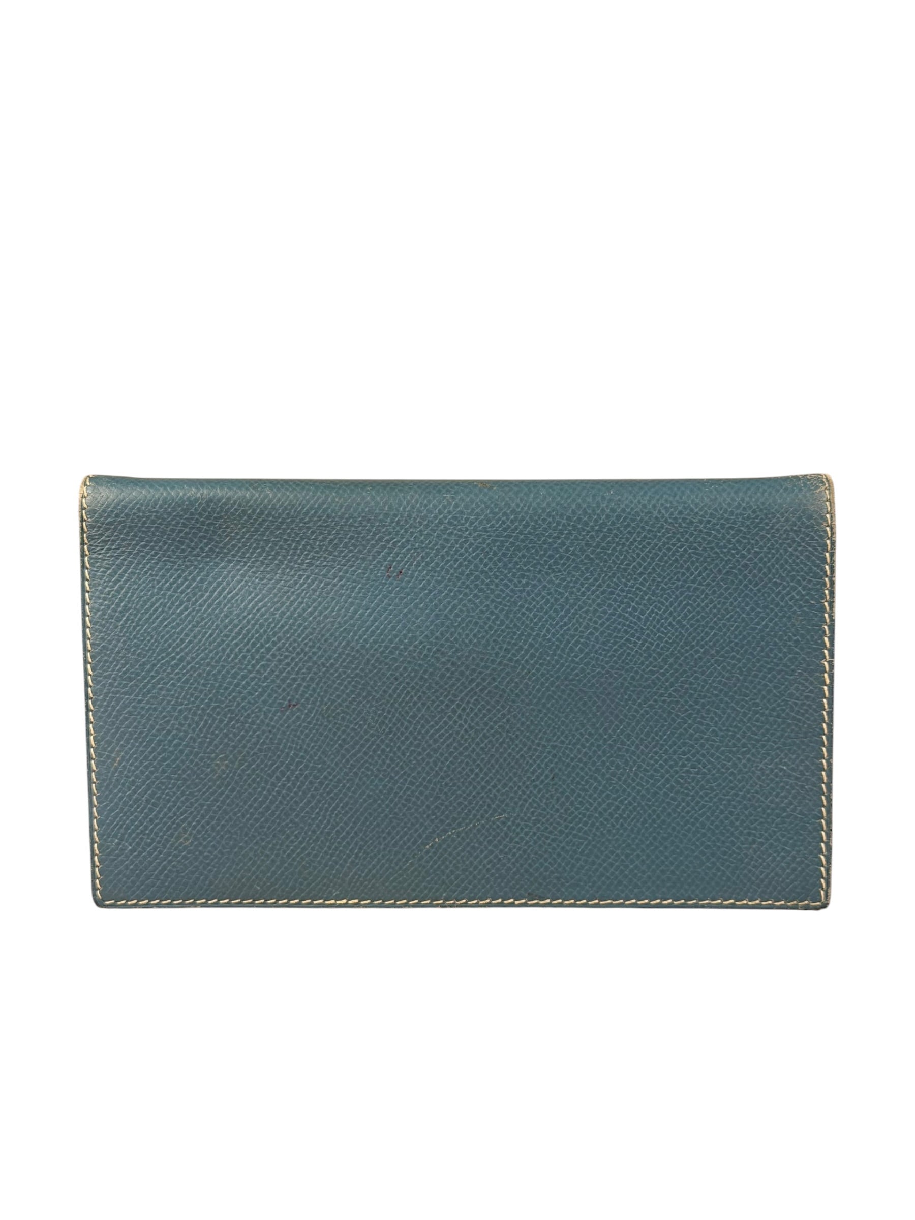 Hermes Blue Gene Leather Epson Agenda Cover