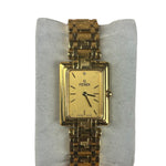 Fendi 730-L Gold Played Champagne Dial Tank
