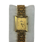 Fendi 730-L Gold Played Champagne Dial Tank