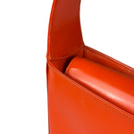 Gucci Orange Patent Leather Hobo Bag