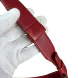 Loewe Vintage Red Leather Shoulder Bag