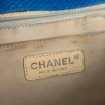 Chanel Medium Quilted Perforated Jersey Single Flap 2009