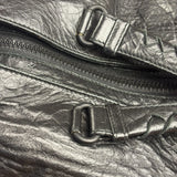 Bottega Veneta Vintage Black Leather Cervo Cocker Hobo Bag