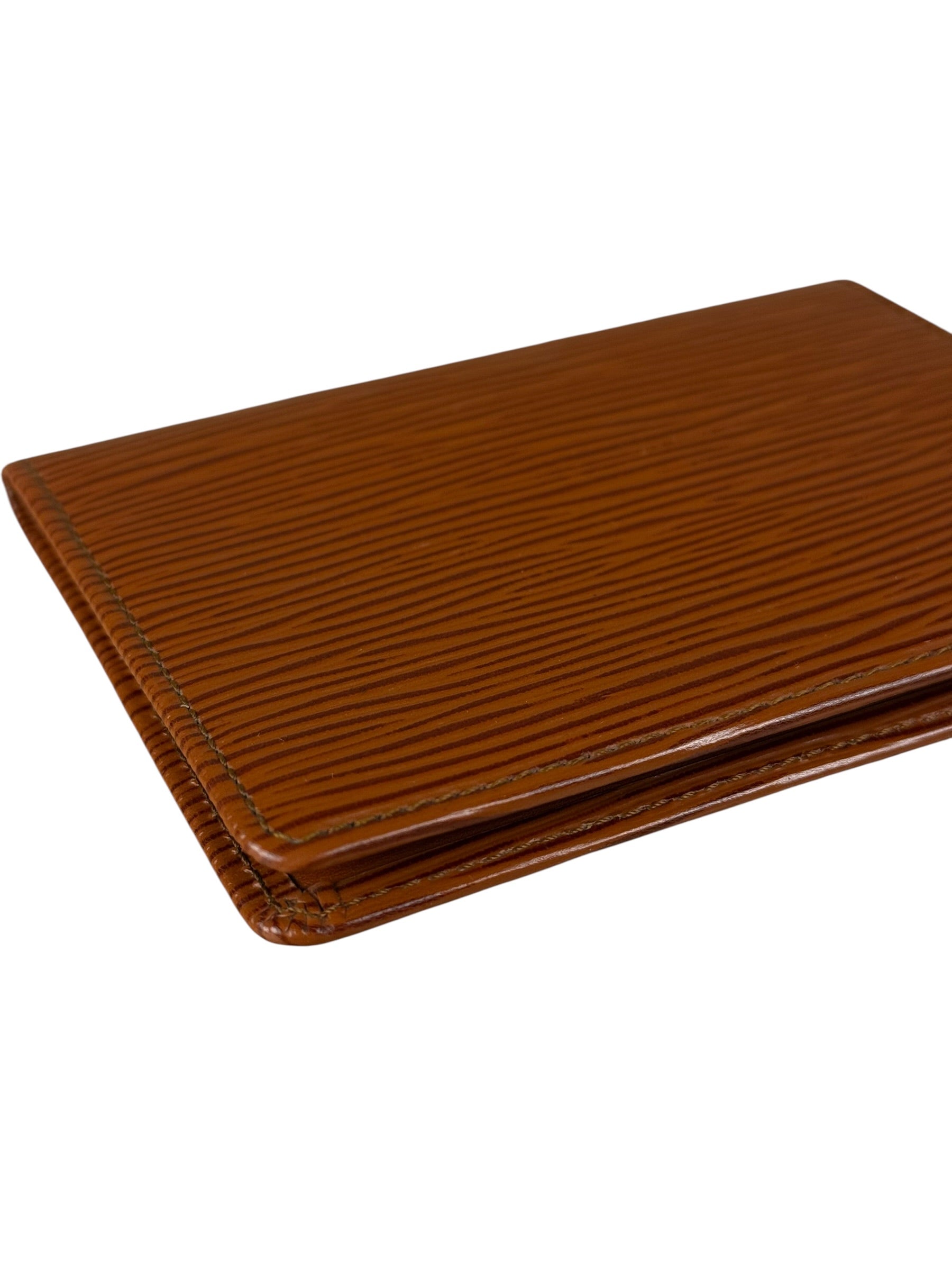 Louis Vuitton Brown Epi ID Holder