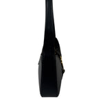 Yves Saint Laurent Black Leather Mini Le 5 À 7 Hobo Bag