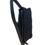 Fendi Vintage Black Mamma Baguette Shoulder Bag