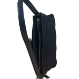 Fendi Vintage Black Mamma Baguette Shoulder Bag