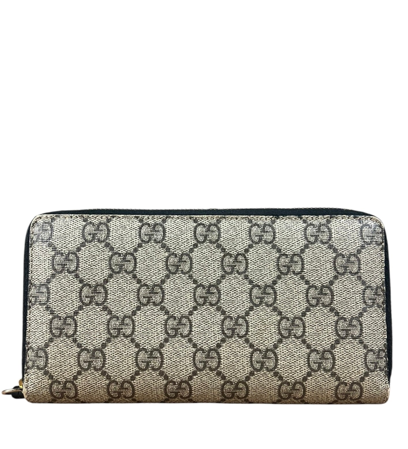 Gucci GG Supreme Long Zippy Wallet
