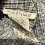 Pleats Please Grey Printed Tank Top