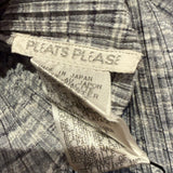 Pleats Please Grey Printed Tank Top