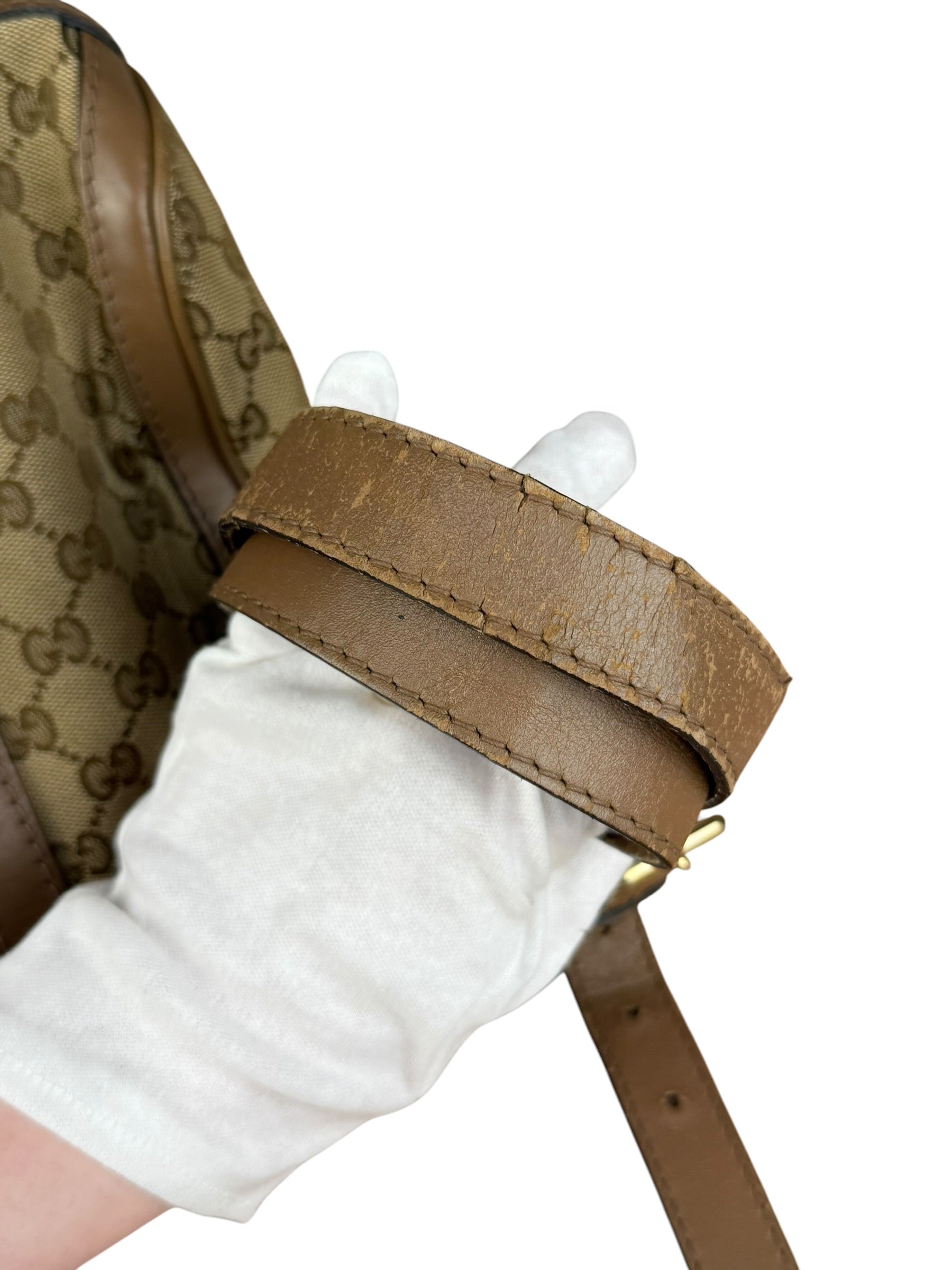 Gucci Vintage GG Web Joy Mini Boston