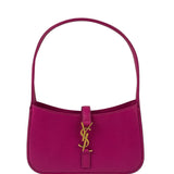 Yves Saint Laurent Pink Leather 5 Á 7 Mini Hobo Bag