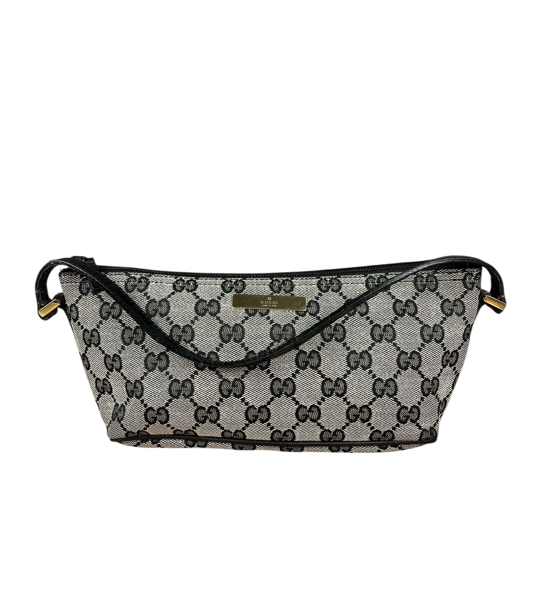 Gucci GG Canvas Pochette Black