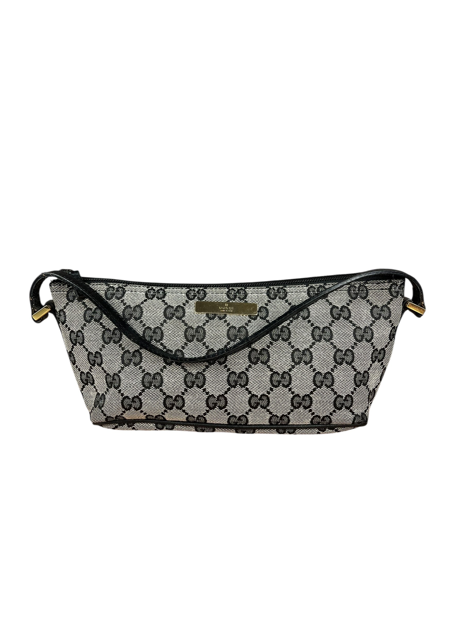 Gucci GG Canvas Pochette Black
