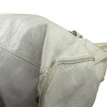 Balenciaga White Leather Giant 21 City Shoulder Bag