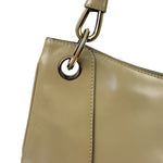 Gucci Vintage Beige Patent Leather Lady Lock Jackie Shoulder Bag
