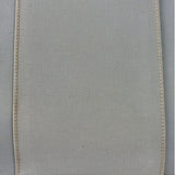 Hermes Light Blue Canvas Leather Trim Cabag Elan Tote
