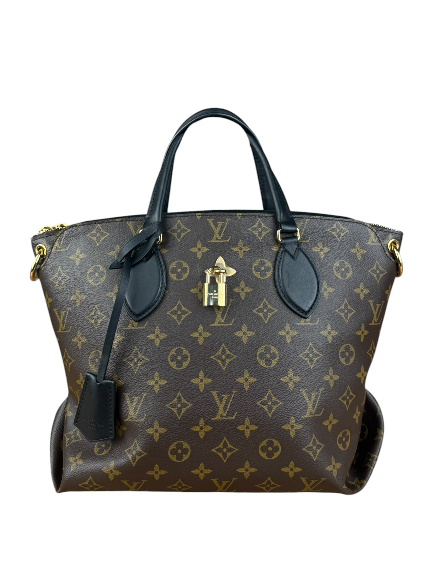 Louis Vuitton Monogram Flower Zipped MM 2way Tote