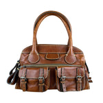 Chloé Vintage Edith Leather Tan Shoulder Bag
