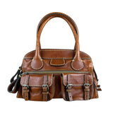 Chloé Vintage Edith Leather Tan Shoulder Bag