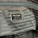 Prada Black Nylon Weekender Bag
