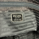 Prada Black Nylon Weekender Bag