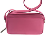 Jacquemus Le Baneto Zip Pink Leather Crossbody Bag