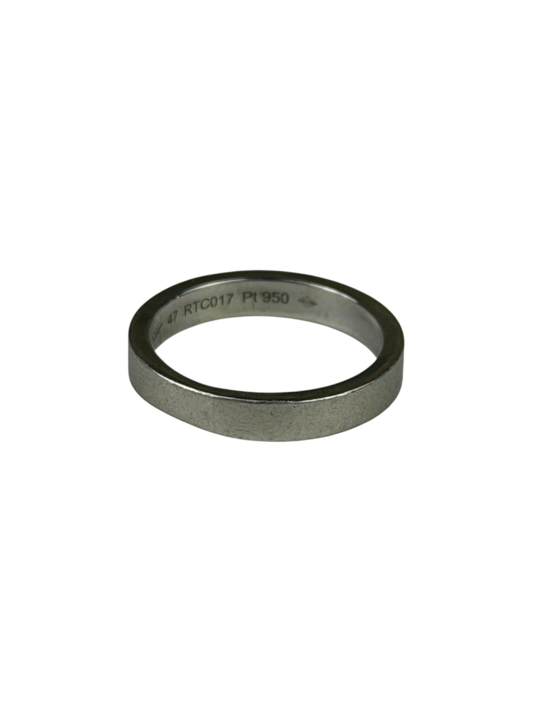 Cartier C De Cartier Wedding Platinum Band