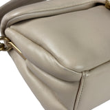 Coach Beige Leather Pillow Tabby 26 Shoulder Bag