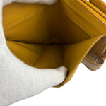 Loewe Vintage Yellow Leather Bifold Wallet