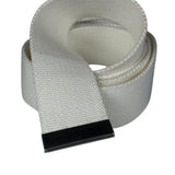 Balenciaga X Adidas White Canvas Belt