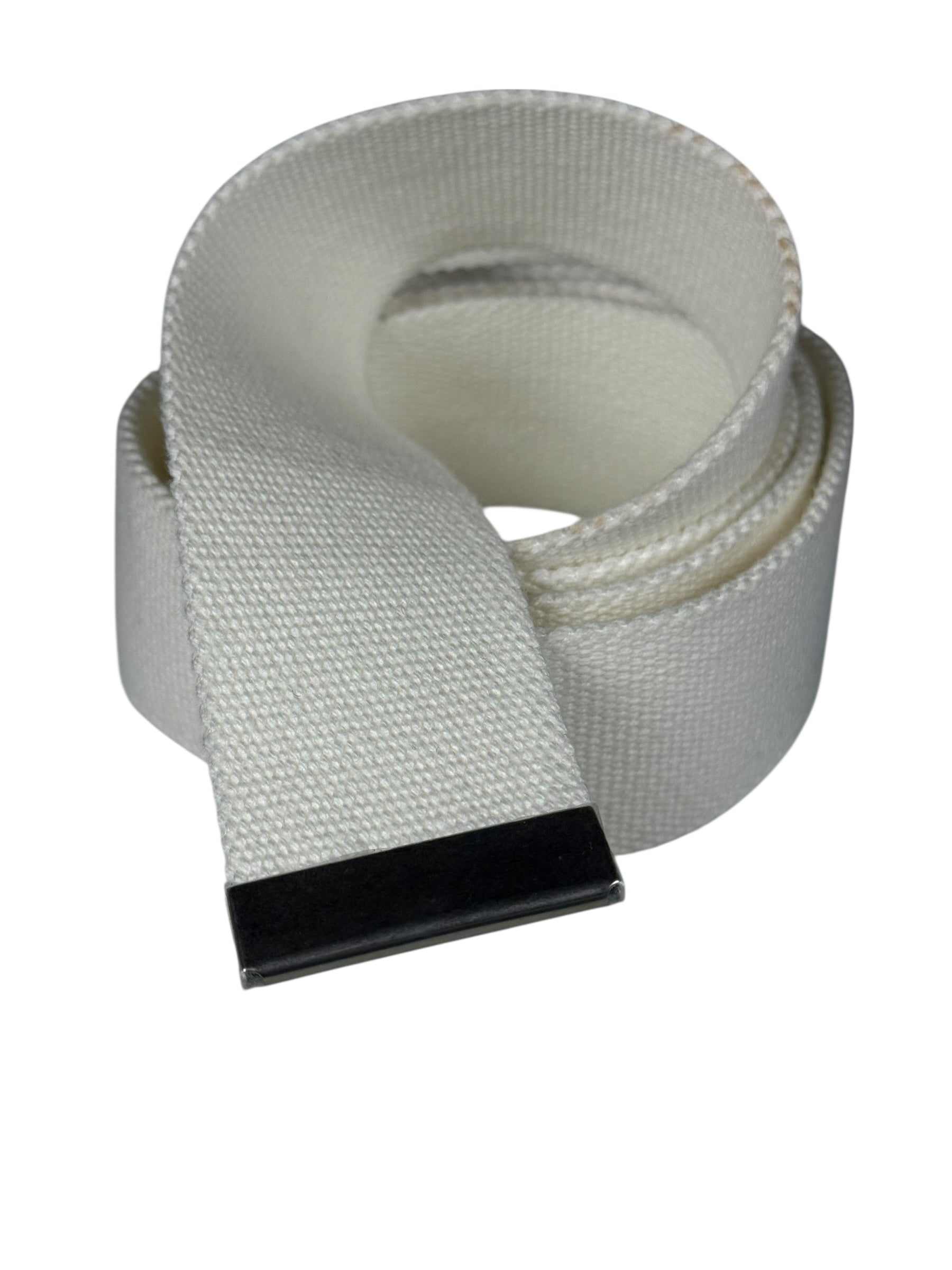 Balenciaga X Adidas White Canvas Belt