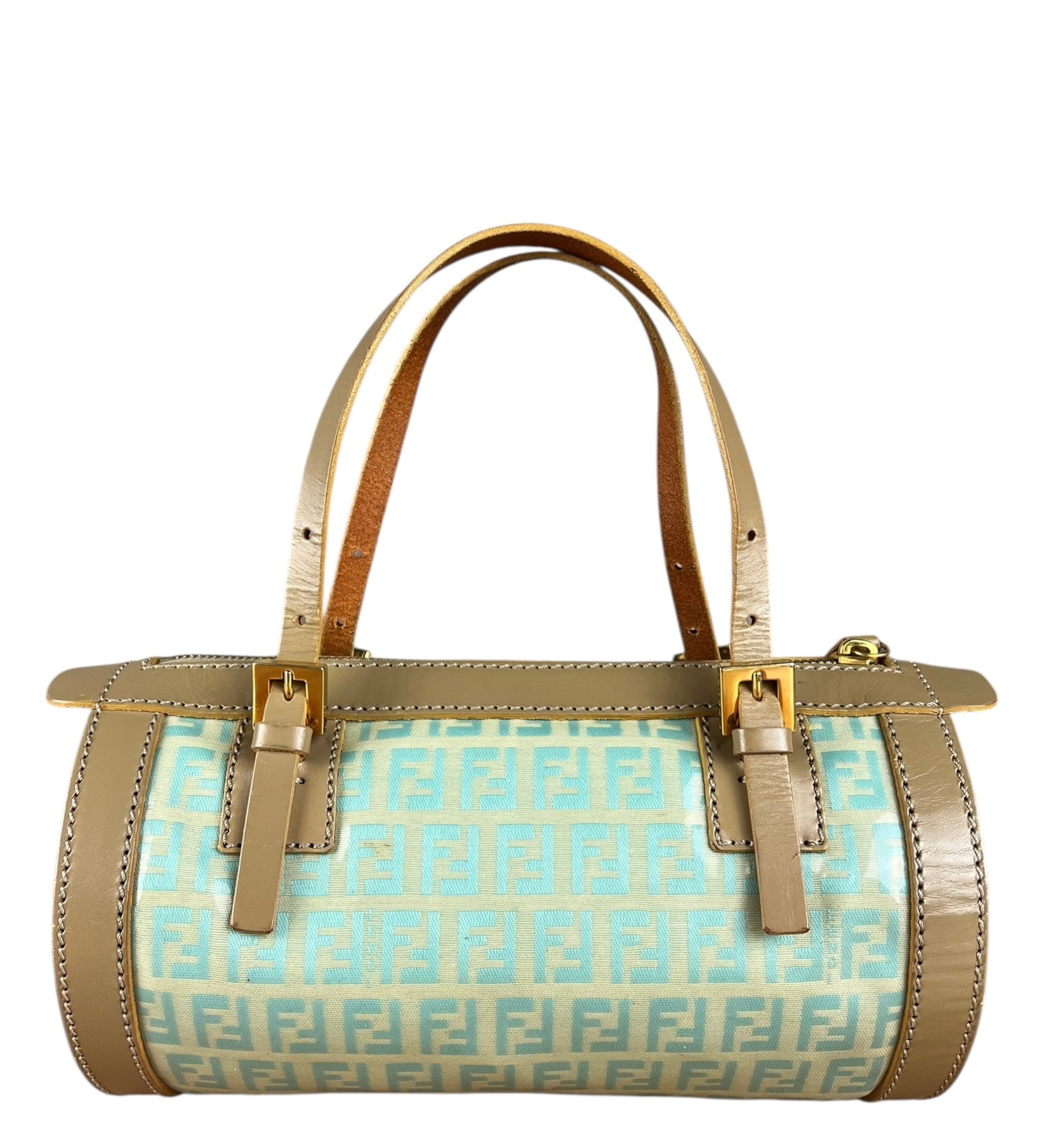 Fendi Forever Bauletto Vinyl Handbag