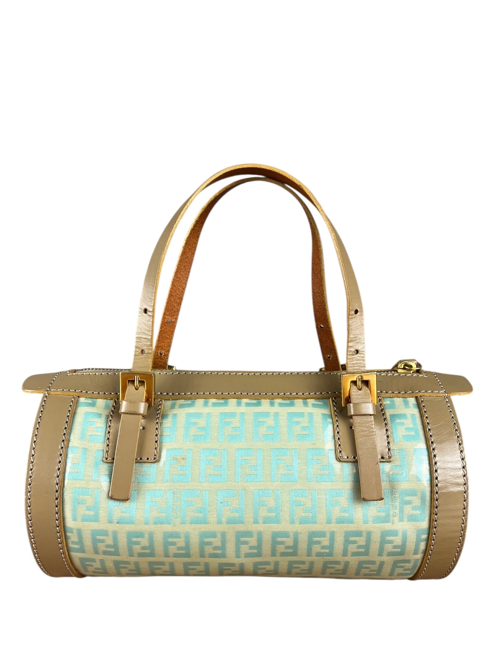 Fendi Forever Bauletto Vinyl Handbag