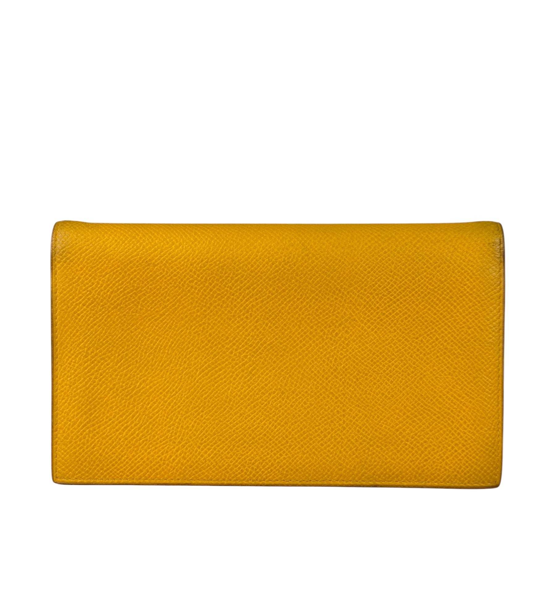 Hermes Yellow Leather Agenda Cover