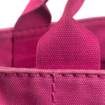 Prada Pink Canvas Canapa Hand Bag