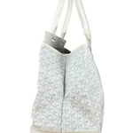 Goyard Bellechasse Goyardine MM White