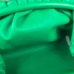 Bottega Veneta Green Large Pouch Clutch