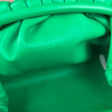 Bottega Veneta Green Large Pouch Clutch