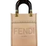 Fendi Mini Pink Sunshine Shopper Tote